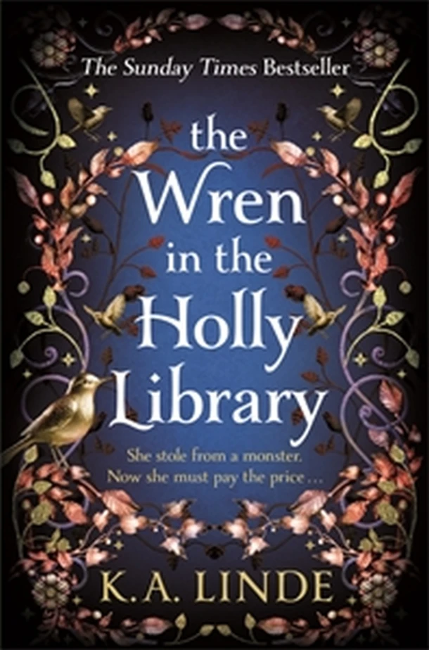 The Wren in the Holly Library – K. A. Linde – boek cover
