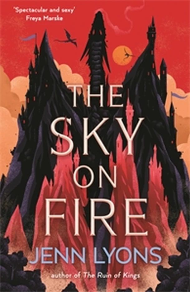 The Sky on Fire – Jenn Lyons – boek cover