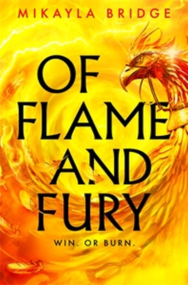 Of Flame and Fury – Mikayla Bridge – boek cover