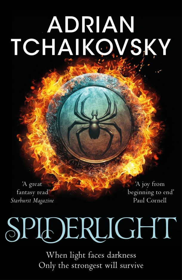 Spiderlight – Adrian Tchaikovsky – boek cover
