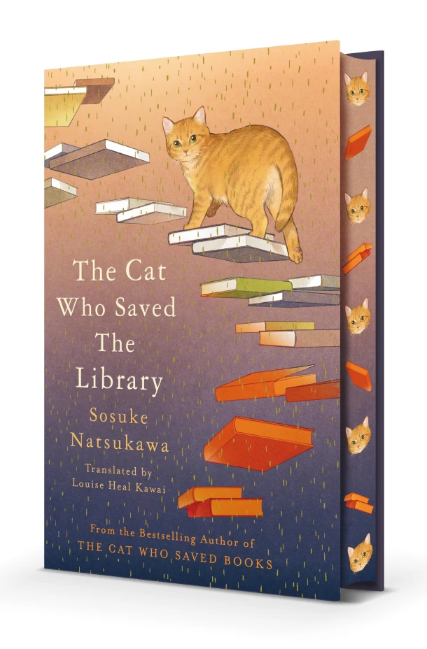 The Cat Who Saved the Library – Sosuke Natsukawa – boek cover