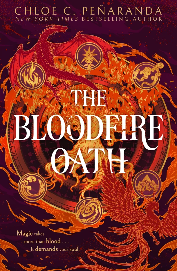 The Bloodfire Oath – boek cover
