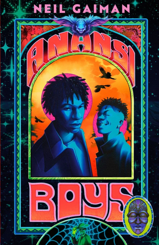Anansi Boys – Neil Gaiman – boek cover