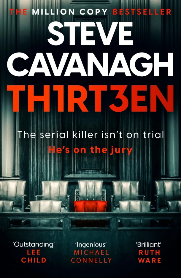 Thirteen – Steve Cavanagh – boek cover