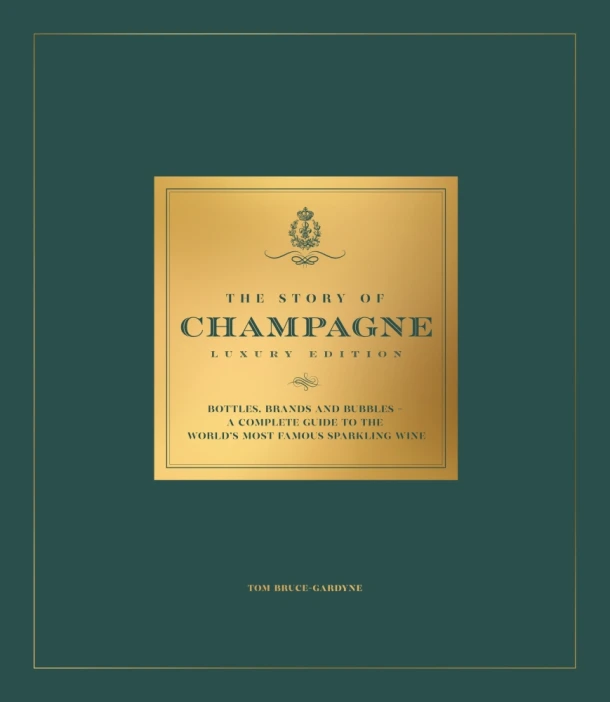 The Story of Champagne Luxury Edition – Tom Bruce-Gardyne – boek cover