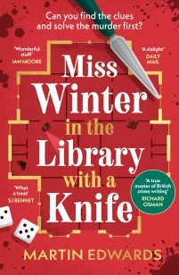 Miss Winter in the Library with a Knife – Martin Edwards – boek cover