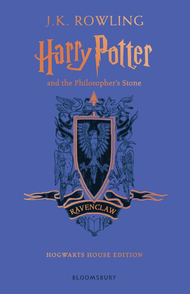 Harry Potter and the Philosopher's Stone ¿ Ravenclaw Hogwarts House Edition – J.K. Rowling – boek cover
