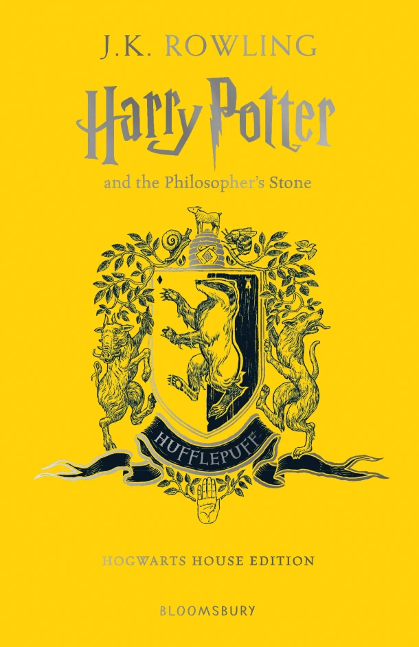 Harry Potter and the Philosopher's Stone ¿ Hufflepuff Hogwarts House Edition – J.K. Rowling – boek cover