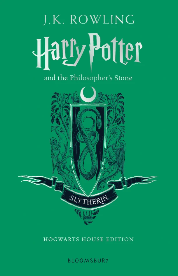 Harry Potter and the Philosopher's Stone ¿ Slytherin Hogwarts House Edition – J.K. Rowling – boek cover