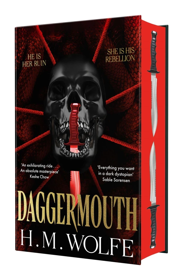 Daggermouth – H. M. Wolfe – boek cover