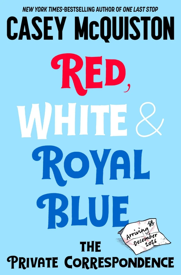 Red, White & Royal Blue: The Private Correspondence – boek cover