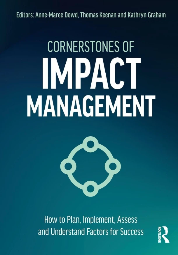 Cornerstones of Impact Management – Anne-Maree (CSIRO Dowd – boek cover