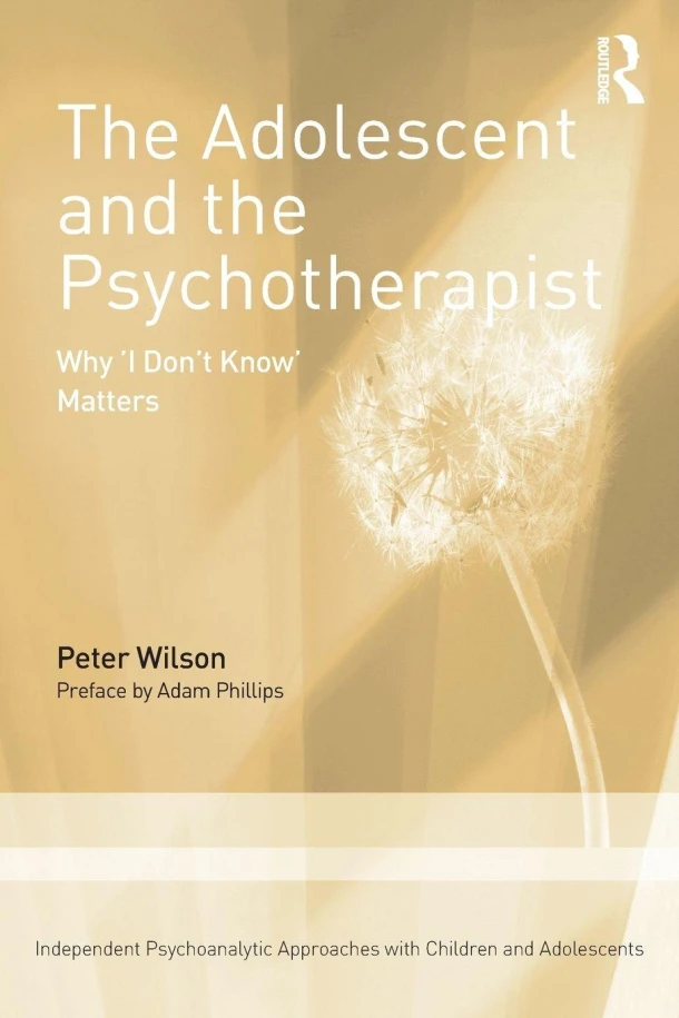 The Adolescent and the Psychotherapist – Peter Wilson – boek cover