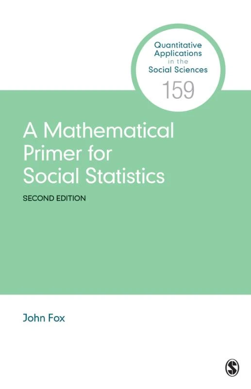 A Mathematical Primer for Social Statistics – boek cover