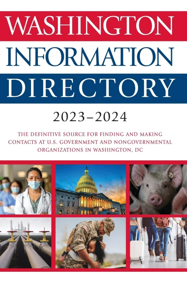 Washington Information Directory 2023-2024 – Press, CQ – boek cover