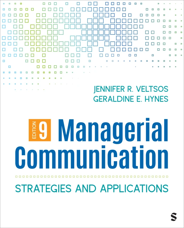Managerial Communication – Jennifer R. Veltsos – boek cover