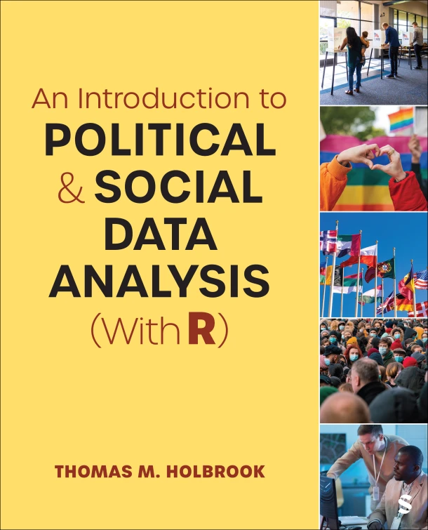 An Introduction to Political and Social Data Analysis (With R) – Thomas M. Holbrook – boek cover