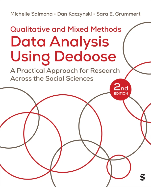 Qualitative and Mixed Methods Data Analysis Using Dedoose® – Michelle Salmona – boek cover