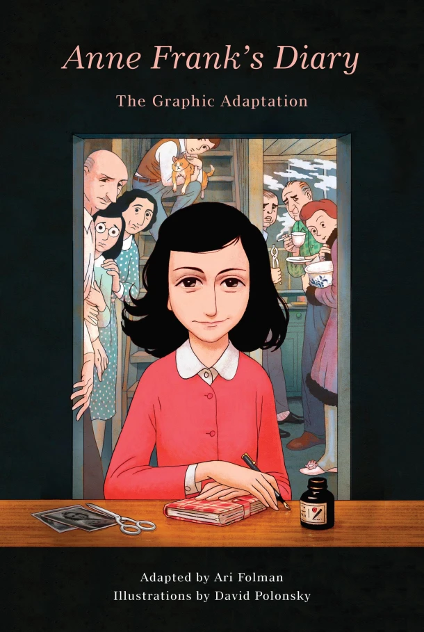 Anne Frank's Diary: The Graphic Adaptation – David Polonsky – boek cover