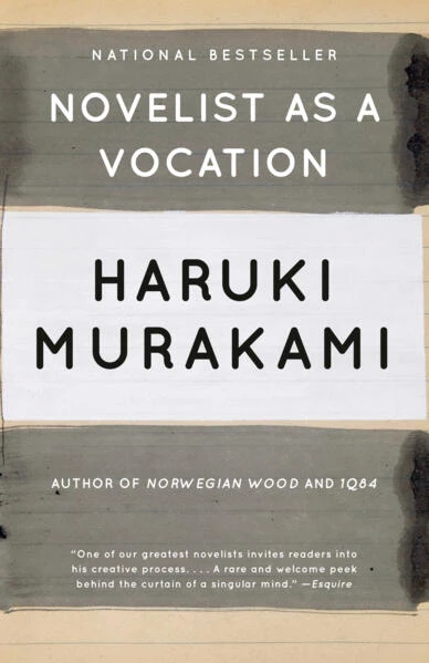Novelist as a Vocation – Murakami, Haruki – boek cover