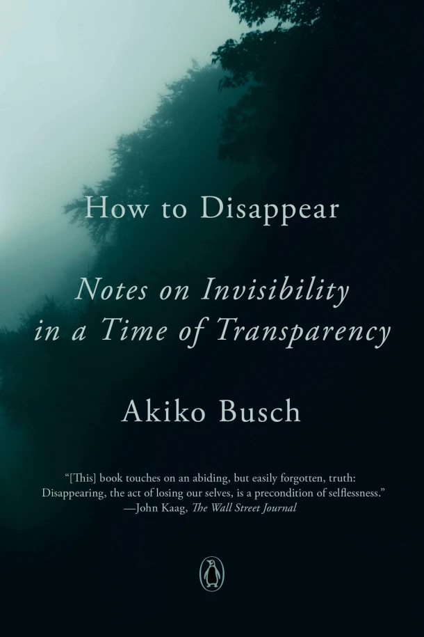 How to Disappear – Akiko Busch – boek cover