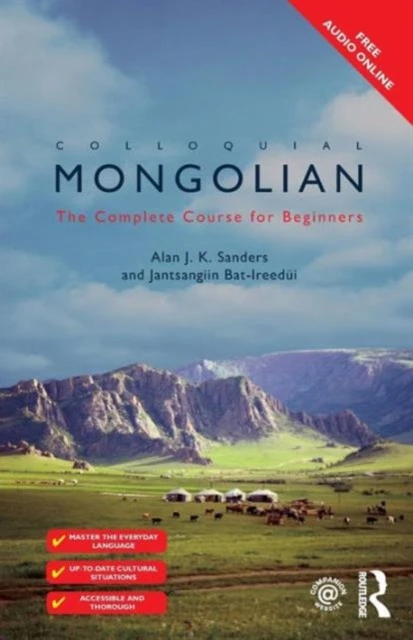 Colloquial Mongolian – Bat-Ireedui, Jantsangiyn – boek cover
