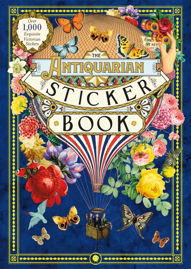 The Antiquarian Sticker Book – Odd Dot – boek cover
