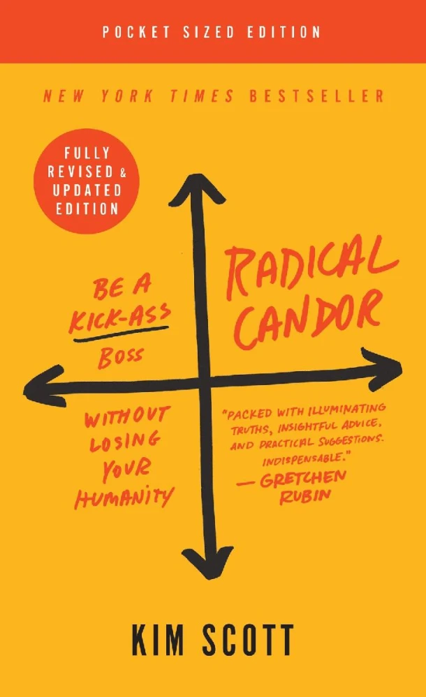 Radical Candor: Fully Revised & Updated Edition – Kim Scott – boek cover