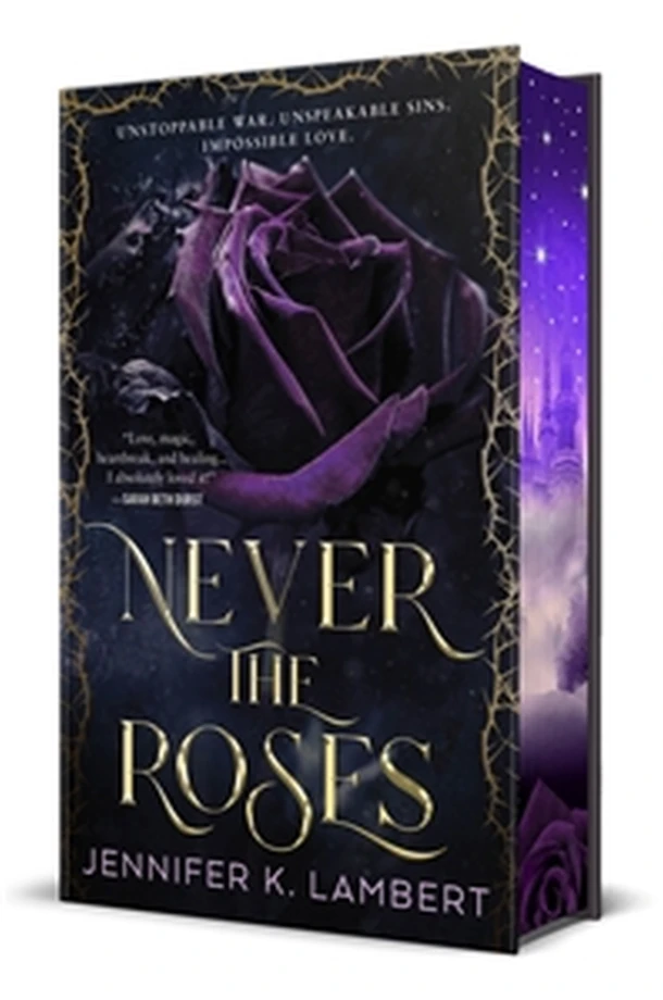 Never the Roses – Jennifer K. Lambert – boek cover