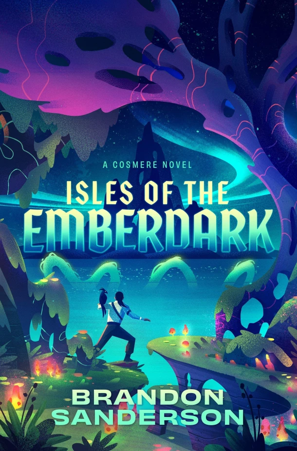 Isles of the Emberdark – Brandon Sanderson – boek cover
