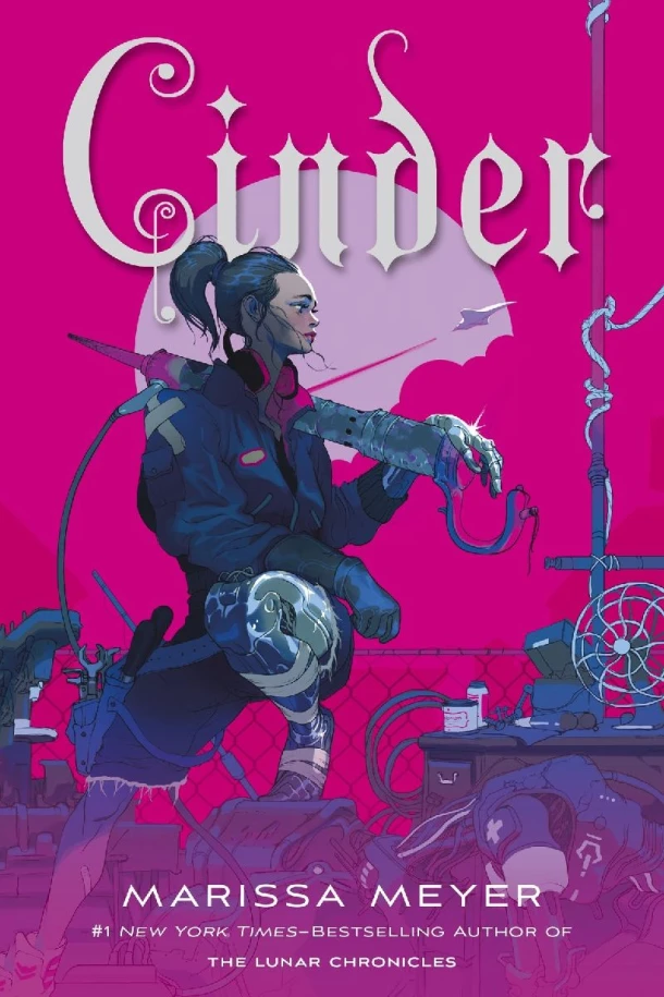 Cinder – Marissa Meyer – boek cover