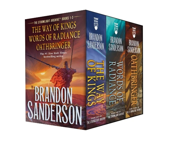 Stormlight Archive MM Boxed Set I, Books 1-3 – Brandon Sanderson – boek cover