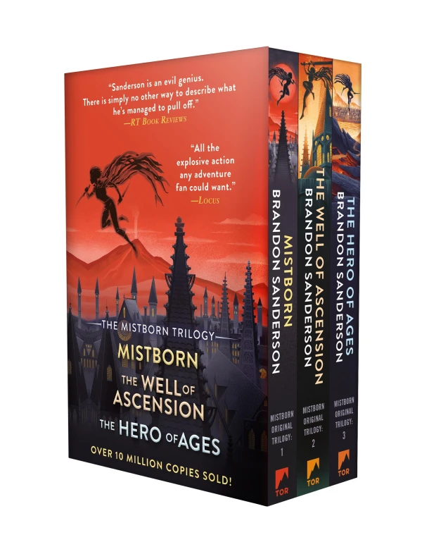 The Mistborn Boxed Set 1 – Brandon Sanderson – boek cover