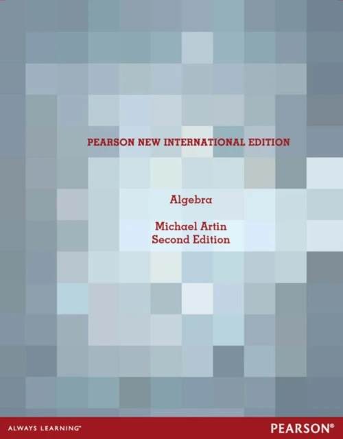 Algebra – Michael Artin – boek cover