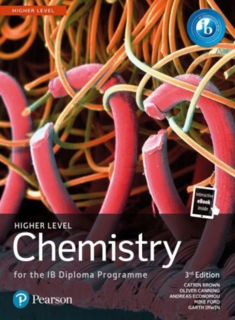 Pearson Chemistry for the IB Diploma Higher Level – Andreas Economou – boek cover