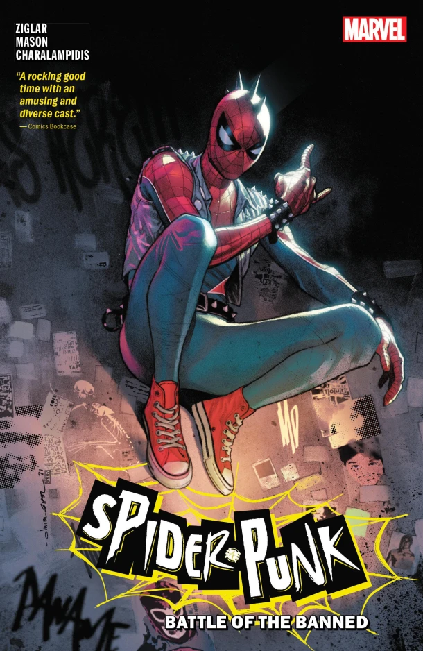 Spider-Punk: Battle of The Banned – boek cover