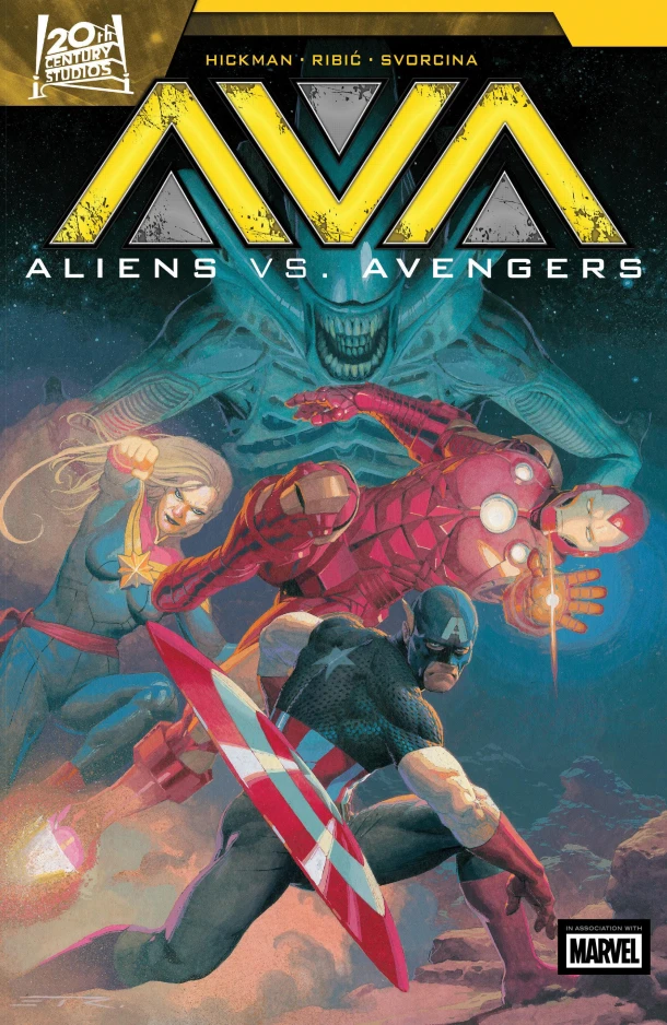 Aliens vs. Avengers – Jonathan Hickman – boek cover