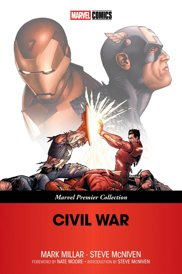 Civil War [Marvel Premier Collection] – Mark Millar – boek cover