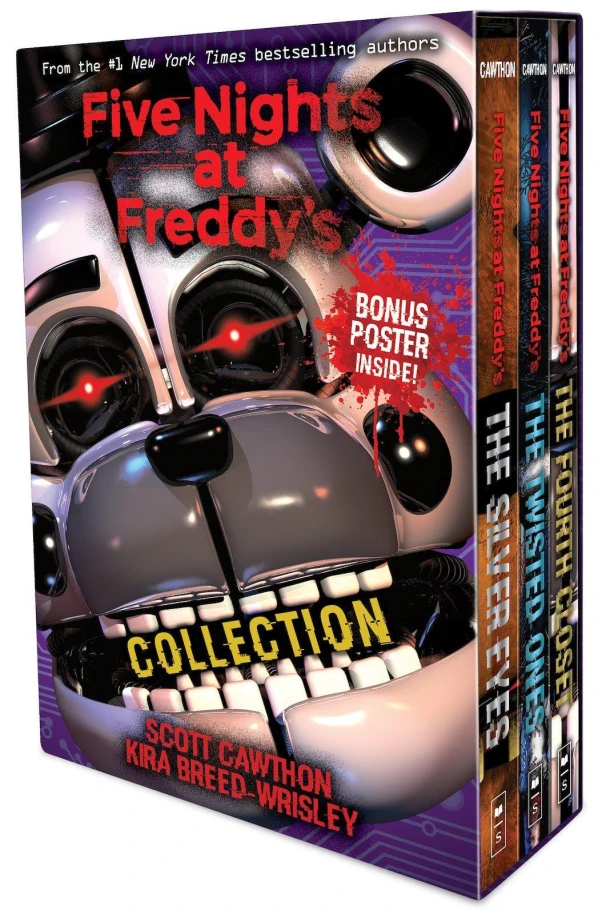 Five Nights at Freddy's 3-book boxed set – Scott Cawthon – boek cover