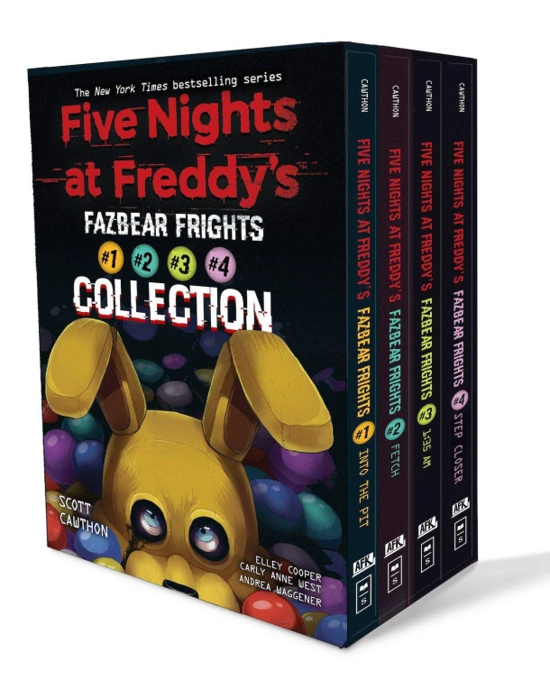 Fazbear Frights Four Book Box Set: An AFK Book Series – Andrea Waggener – boek cover