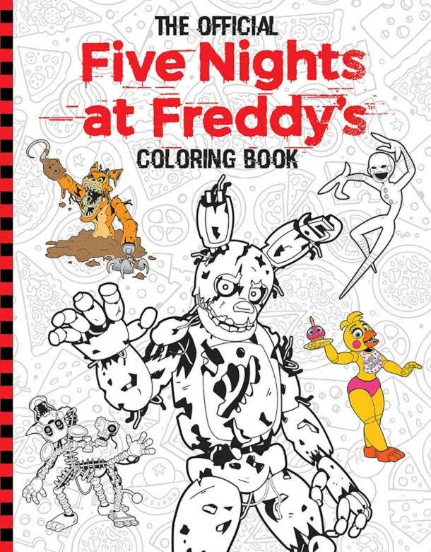 Five Nights at Freddy's Official Coloring Book: An AFK Book – Scott Cawthon – boek cover