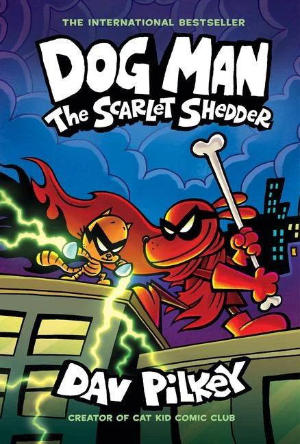Dog Man 12: The Scarlet Shedder – Pilkey, Dav – boek cover