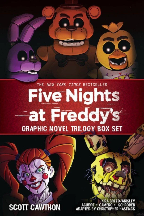 Five Nights at Freddy's Graphic Novel Trilogy Box Set – Kira Breed-Wrisley – boek cover