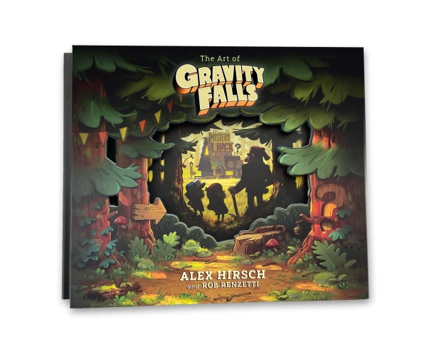 The Art of Gravity Falls – Alex Hirsch – boek cover
