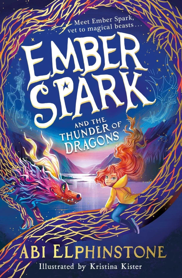 Ember Spark and the Thunder of Dragons – Abi Elphinstone – boek cover