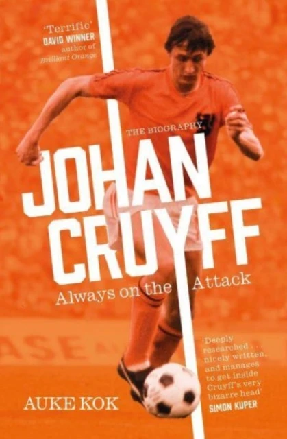 Johan Cruyff: Always on the Attack – Auke Kok – boek cover