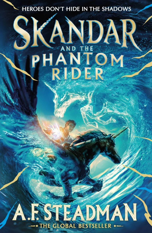 Skandar and the Phantom Rider – A.F. Steadman – boek cover