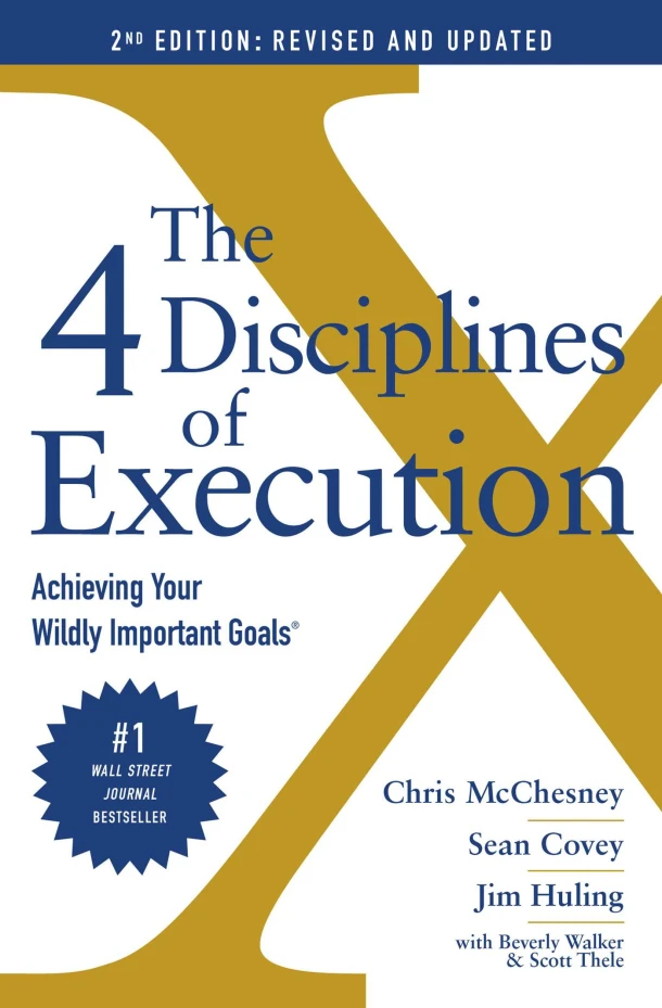 The 4 Disciplines of Execution: Revised and Updated – Sean Covey – boek cover