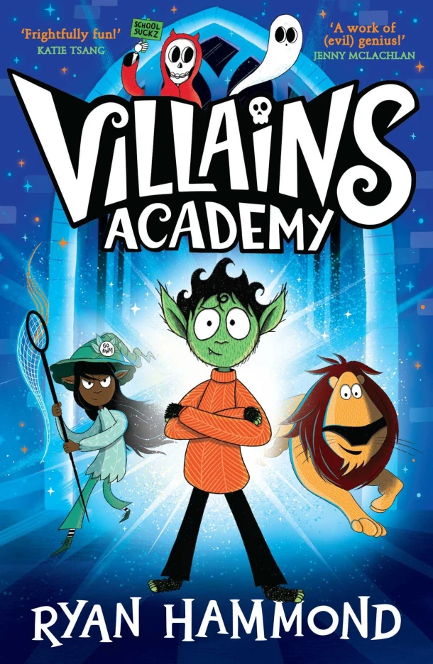 Villains Academy – Ryan Hammond – boek cover