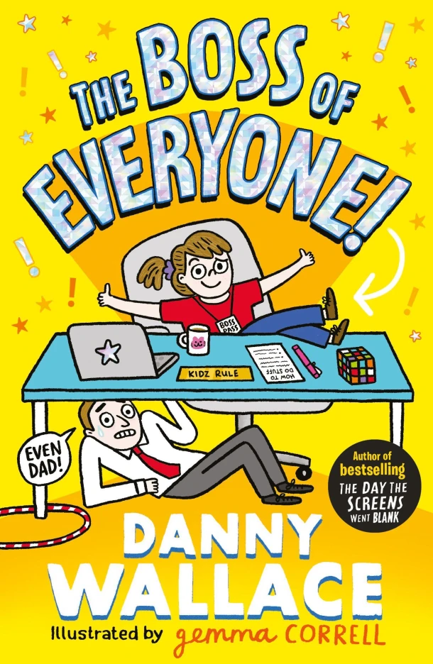 The Boss of Everyone – Danny Wallace – boek cover